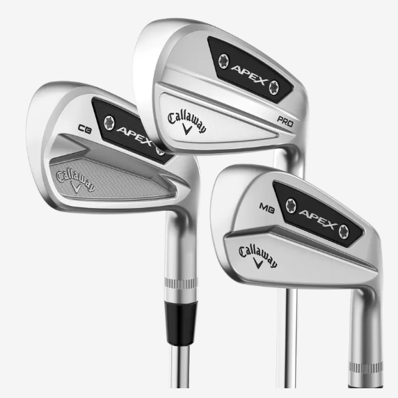 2024 Callaway Apex Pro Series Triple Play Combo Set- Graphite 